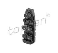 Interruttore alzacristalli anteriore nero 503 145 TOPRAN per BMW 5 5 Touring X3