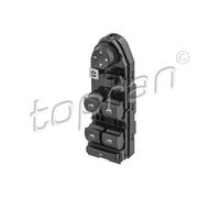 Interruttore alzacristalli anteriore nero 503 414 TOPRAN per BMW 5 5 Touring