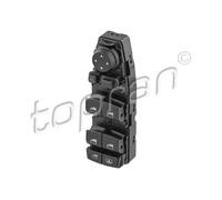 Interruttore alzacristalli anteriore nero 503 458 TOPRAN per BMW 3