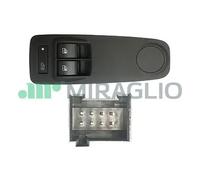 Interruttore alzacristalli anteriore Sx 121/FTP76002 MIRAGLIO per PEUGEOT FIAT
