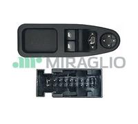 Interruttore alzacristalli anteriore Sx 121/PGP76008 MIRAGLIO per PEUGEOT FIAT
