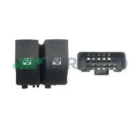 Miraglio Pulsantiera alzavetri 121/RNB76001 – 2 interruttori ant. SX, 10 pin, nero – Renault Trafic