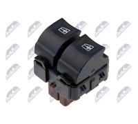 NTY Interruttore alzacristalli EWS-RE-026 - Pulsante anteriore sinistro per Renault Captur/Clio/Zoe