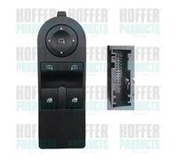 Interruttore alzacristalli anteriore Sx nero 2106393 HOFFER per OPEL ASTRA H GTC