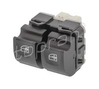 Interruttore alzacristalli anteriore Sx nero 702 670 TOPRAN per DACIA RENAULT