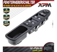 Interruttore Alzacristalli Anteriore SX per Peugeot 207 Wa, Wc Wk 1.4L-1.6L