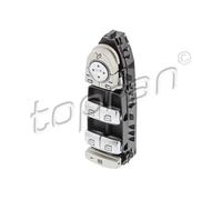 Interruttore alzacristalli argento 410 125 TOPRAN per MERCEDES-BENZ CLASSE C GLC