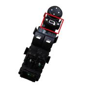 Interruttore Alzacristalli Auto A 9 Pin Per Citroen C4 2004-2010 2 Pulsanti Di Comando Elettrico Regolatore Finestra(Manuel retrovisore)