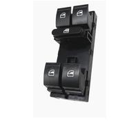 Interruttore Alzacristalli Elettrici Per Skoda Per Fabia 2006-2015 5ND959857 Pulsante Di Controllo Dell'interruttore Principale Dell'alzacristallo Elettrico Pulsantiera Finestra(NO Chrome)