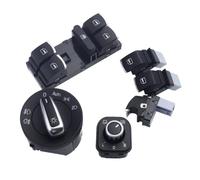 Interruttore Alzacristalli Elettrico 8 Pz/lotto Finestra Faro Specchio Portellone Carburante Porta Interruttore Di Controllo Pulsante Per Passat B6 3C0962125B 5ND959565B