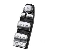 Interruttore Alzacristalli Elettrico Cromato Con Pulsante Di Controllo Regolatore Per 3 5 7 X3 X4 F30 F35 F25 F26 F07 F10 F18 F01 F02 Interruttore Finestra Auto(Model B Silver)