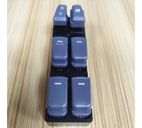 Interruttore alzacristalli Elettrico per Auto per Hyundai Sonata 2011 2012 2013-2015 Alzacristalli Elettrico per Interruttore di Controllo Principale Pulsante Grigio 93570-3s000ras (Pulsante Nero)