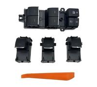 Interruttore Alzacristalli Elettrico Per Toyota Per RAV4 Per Avalon Per Levin 2019-2023 LHD Auto Ice Blue Light Finestra Elettrica Sollevatore Pulsante Controllo Interruttore(LHD 1 set)