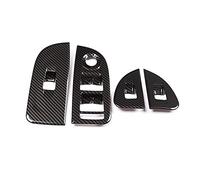 Interruttore Alzacristalli Finestra di Automobile Interruttore di Sollevamento Pulsante Cornice di Copertura Trim per Alfa per Romeo per Giulia 2017 2018 2019 2020 Pulsantiera