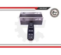 Interruttore alzacristalli lato conducente 37SKV129 ESEN SKV per RENAULT FLUENCE