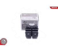 Interruttore, Alzacristallo compatibile con RENAULT DACIA 37SKV388