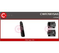 Interruttore alzacristalli lato conducente CWR70015AS CASCO per CITROËN C4 I