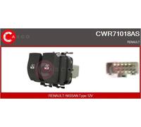 Casco Interruttore alzacristalli CWR71018AS 50073810BN REAL per Renault lato conducente