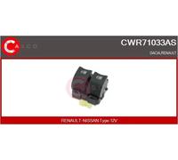 Interruttore alzacristalli lato conducente CWR71033AS CASCO per RENAULT ZOE