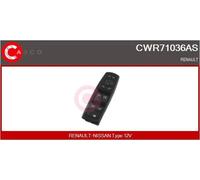 Interruttore alzacristalli lato conducente CWR71036AS CASCO per RENAULT FLUENCE