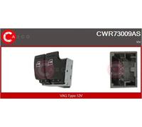 Interruttore alzacristalli lato conducente CWR73009AS CASCO per VW MULTIVAN T5