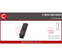 Interruttore alzacristalli lato conducente CWR76019AS CASCO per MERCEDES-BENZ