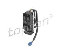 Interruttore alzacristalli lato conducente nero 409 621 TOPRAN per MERCEDES-BENZ