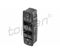 Interruttore alzacristalli lato conducente nero 409 624 TOPRAN per MERCEDES-BENZ