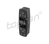 Interruttore alzacristalli lato conducente nero 409 625 TOPRAN per MERCEDES-BENZ