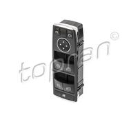 Interruttore alzacristalli lato conducente nero 409 629 TOPRAN per MERCEDES-BENZ