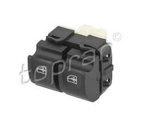 Interruttore alzacristalli lato conducente nero 702 103 TOPRAN per RENAULT ZOE