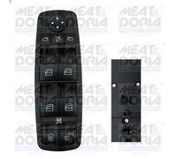 Interruttore alzacristalli anteriore Sx nero 26073 MEAT & DORIA