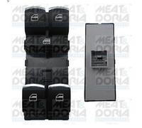 Interruttore, alzacristalli MEAT & DORIA 26150 per PASSAT B7 (362) 2 2010-2014