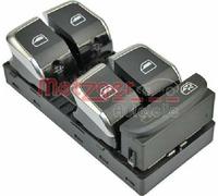 Interruttore Alzacristalli Originale METZGER 0916356 Per Audi