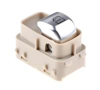 Interruttore Alzacristalli Per Benz Classe C GLC Classe V Vito W205 C180 C200 2014-2021 Pulsante Interruttore Alzacristalli Elettrico 2229052203 Auto pulsantiera interruttore alzacristalli(Beige)