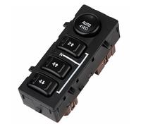 Interruttore Alzacristalli Per Chevrolet Per Silverado Per Suburban 4WD 4x4 Selettore Scatola Trasferimento Delle Ruote Pulsante Interruttore Cruscotto interruttore di comando alzacristalli elettrici