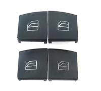 Interruttore Alzacristalli Per E200 W204 W212 W242 W246 W166 W176 W204 4 pezzi Tappo copertura interruttore alzacristallo elettrico per auto Pulsante Alzavetro Auto