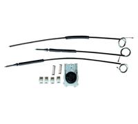 Interruttore Alzacristalli Per Megane II Per Mk2 2 4 5 Porte Anteriore Sinistra Destra 2002-2016 8200325136 Kit Di Riparazione Alzacristalli Collegamento Manovella Sollevatori(Anteriore sinistro)