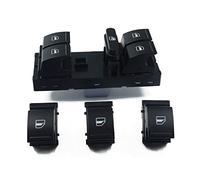 Interruttore Alzacristalli Per Seat Per Altea 2004-2015 5ND959857 5ND959855 Tasto Di Interruttore Della Finestra Di Potere Pulsante Della Finestra Di Automobile(Black set)