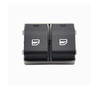 Interruttore Alzacristalli Per Seat Per Ibiza Per Cordoba 2002-2009 Interruttori Alzacristalli Elettrici Pulsante Accessori Push NERO 2 Interruttore Di Controllo Auto(BLACK 1)