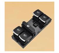 Interruttore Alzacristalli Per Seat Per Leon MK2 1K4959857 5ND959857 5K4959857 Interruttori Alzacristalli Elettrici Pulsante Rosso Nero 8 Interruttore Di Controllo Auto(BLACK 1)