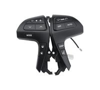 Interruttore Alzacristalli Per TOYOTA HILUX VIGO Per COROLLA Per CAMRY Per HIGHLANDER INNOVA 2006-2015 Pulsante Di Controllo Audio Al Volante(Medium UV Silver)