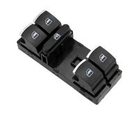 Interruttore Alzacristalli Per VW CC Per EOS Per Golf Per GTI Per | Gruppo interruttore faro cromato e pulsante di sollevamento vetro(Power Window Switch)