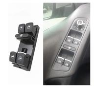 Interruttore Alzacristalli Per VW Per Jetta Per Tiguan Per Golf Per GTI MK5 MK6 Pulsante Controllo Dell'interruttore Principale Dell'alzacristallo Elettrico(NO Chrome)