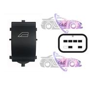 INTERRUTTORE ALZACRISTALLI PORTA A/DX 6 PIN FORD FOCUS C MAX 10>