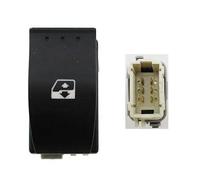 Interruttore alzacristalli posteriore Dx nero 26105 MEAT & DORIA per RENAULT