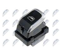 Interruttore alzacristalli posteriore Sx cromo/nero EWS-AU-018 NTY per AUDI Q5