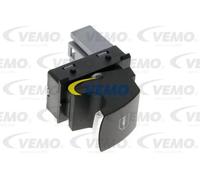 Interruttore alzacristalli posteriore Sx cromo/nero V10-73-0254 VEMO per VW SEAT