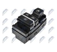 NTY Interruttore alzacristallo EWS-BM-083 posteriore Sx nero per BMW 7