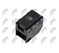 Interruttore alzacristalli posteriore Sx nero EWS-VW-138 NTY per VW SKODA